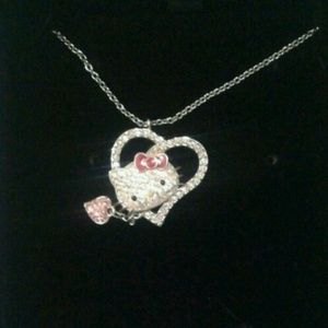 Swarovski Hello Kitty necklace