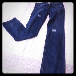 Banana republic nwot straight leg distressed jean