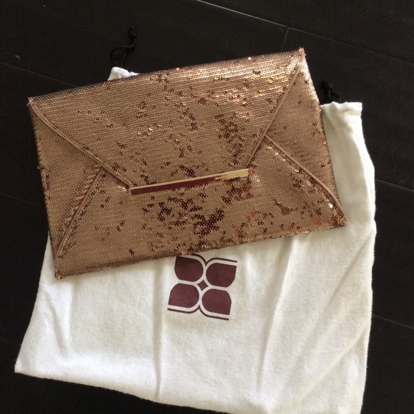 BCBG Max Azria sequin clutch