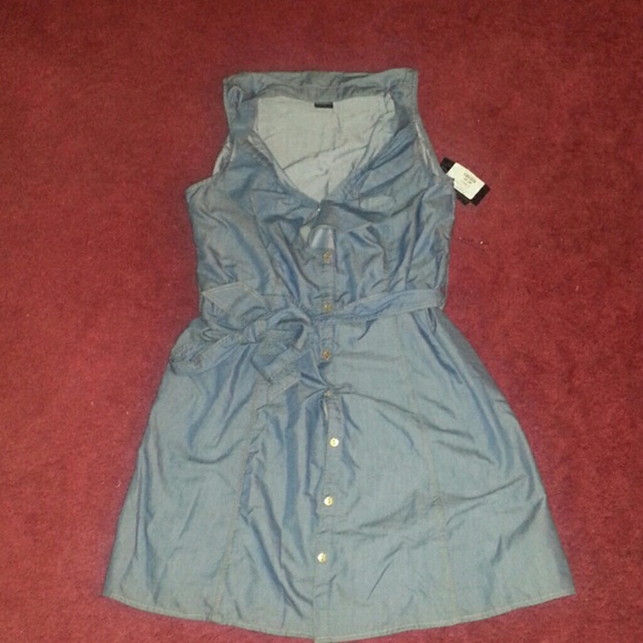 Denim dress