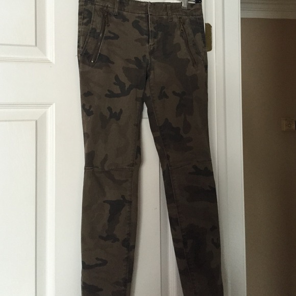 Green Zara army pants