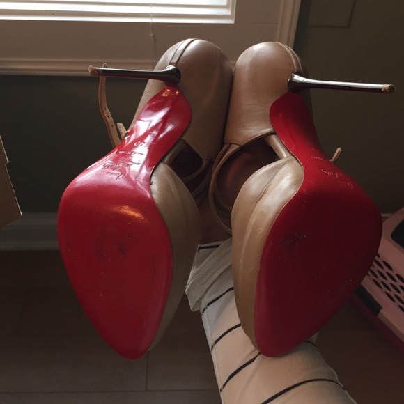 SOLD Christian Louboutin 120 calf vip - Picture 2 of 4