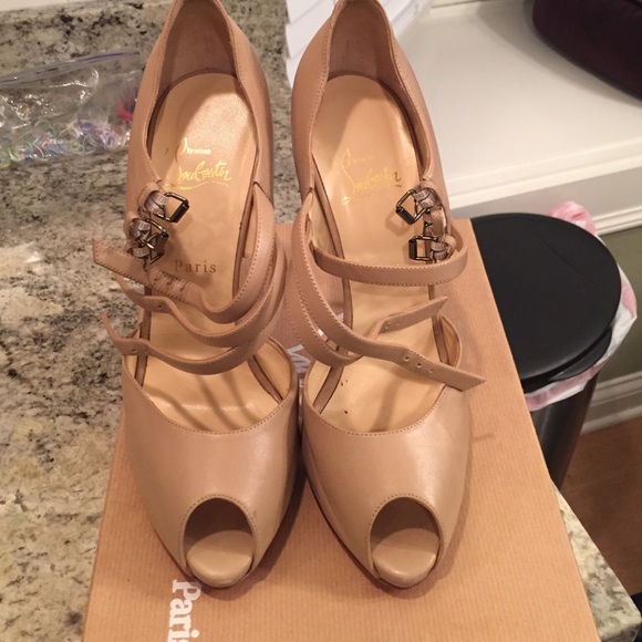 SOLD Christian Louboutin 120 calf vip - Picture 4 of 4