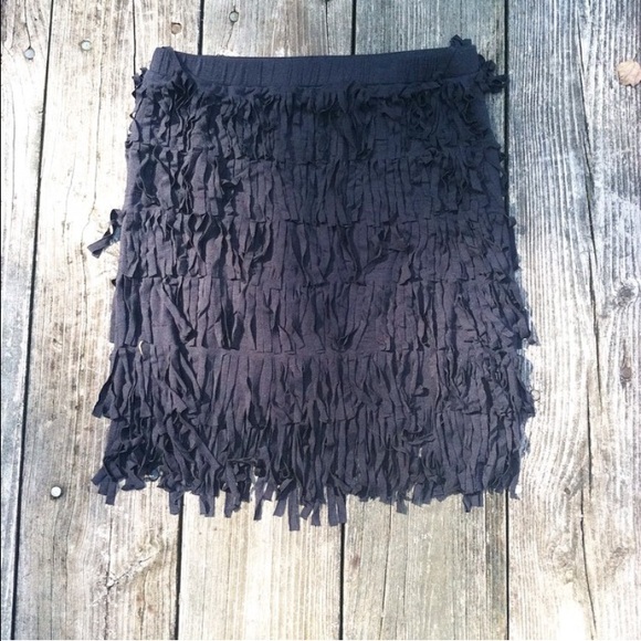 Nollie Fringe Skirt