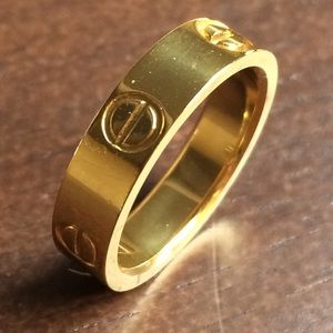 ❗️SOLD❗️Cartier Yellow Gold Love Ring 7
