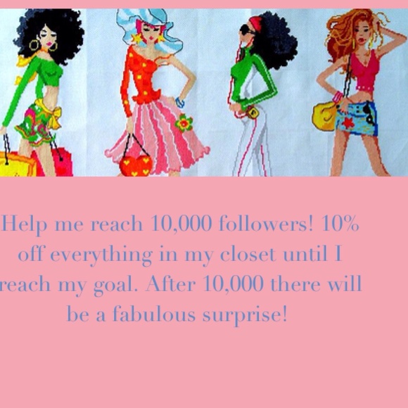 Goal: 10,000 followers!