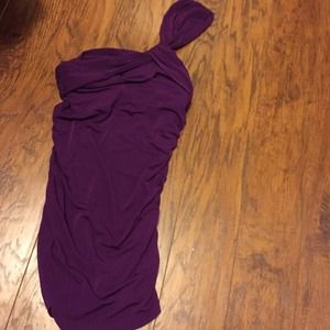 Purple dress