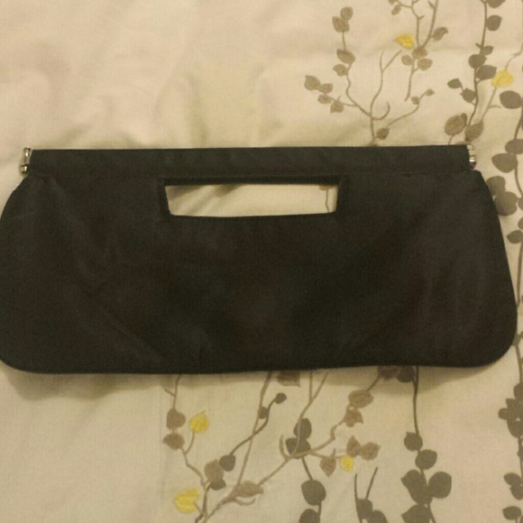 Satin clutch