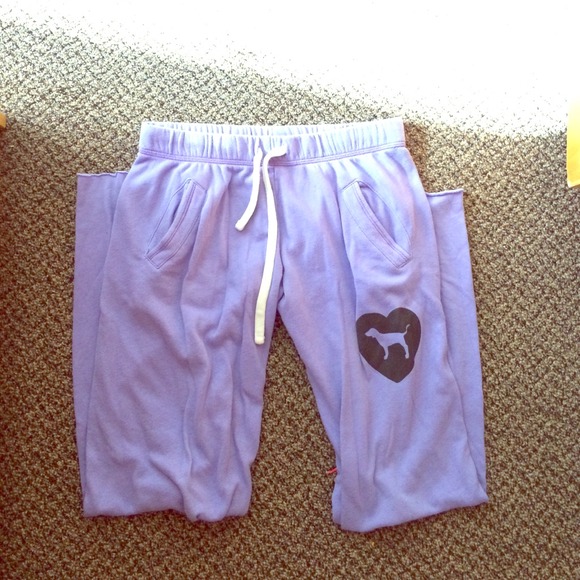 Light purple Pink sweatpants