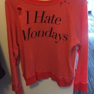 I Hate Monday's Wildfox sweater!
