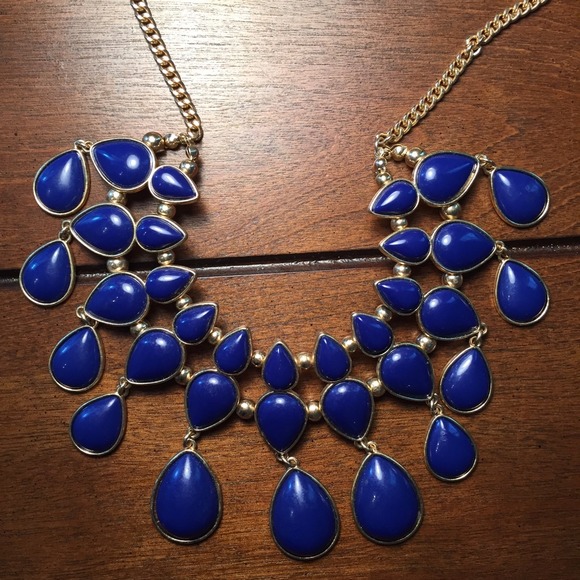 Navy Necklace