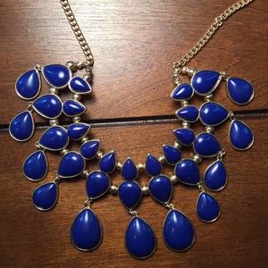 Navy Necklace