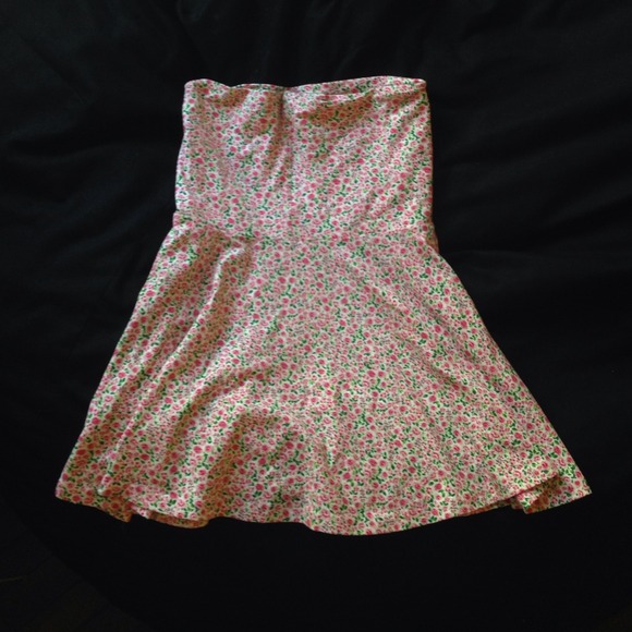 American Apparel Floral Skirt Dress