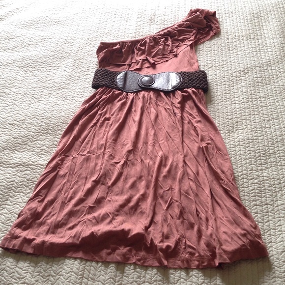 •One Shoulder Dress• - Picture 2 of 3