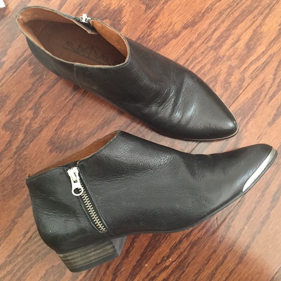 Lf sixty seven steel toe bootie 38