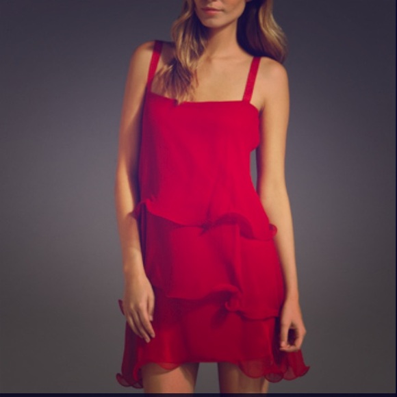 Paper Crown chiffon dress