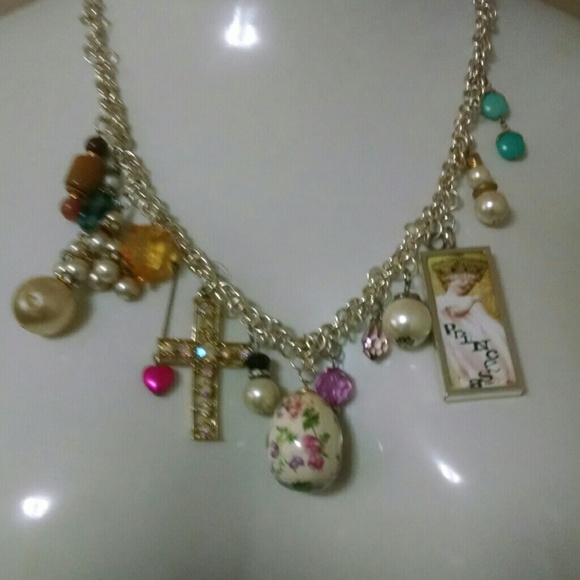 OOAK Boho Cham Necklace