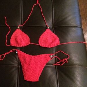 Crochet bikini size Medium brand new