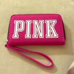 Pink phone Wallet