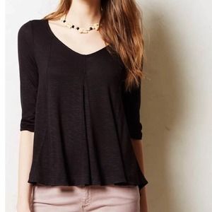 Anthro Deletta Godet Swing Tee (NWOT)