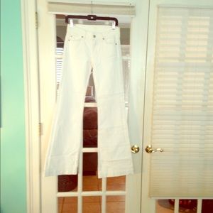 7 for all Mankind, White Jeans.