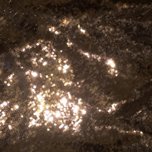 Nicole Miller Metallic Blush Dress. - Picture 2 of 4