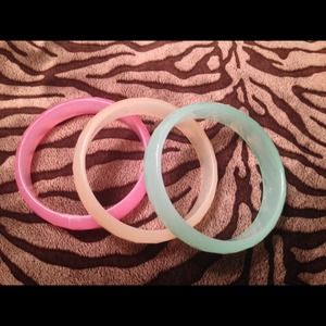 Set of 3 Pastel Bangles