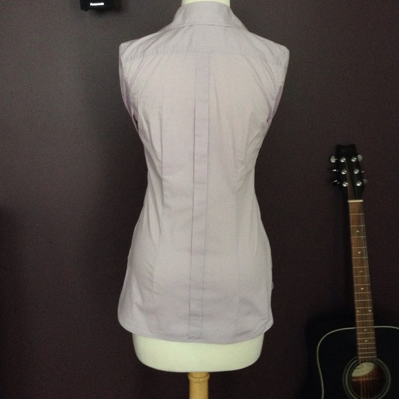 Express lavender button down - Picture 3 of 4