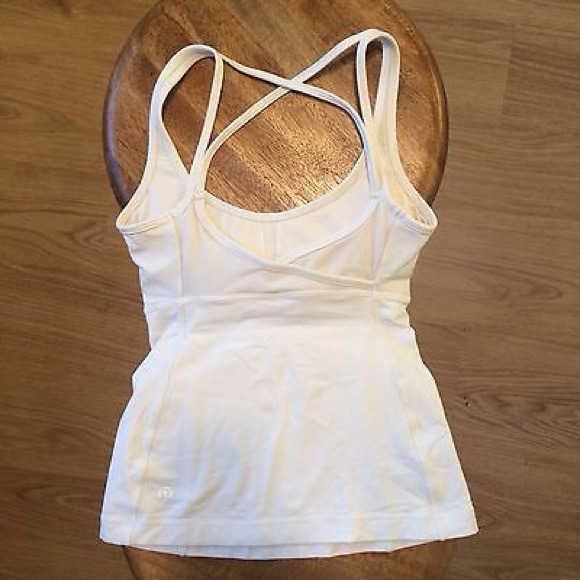 Lululemon Beige Strappy Yoga Tank--ISO