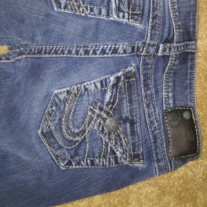Silver jeans