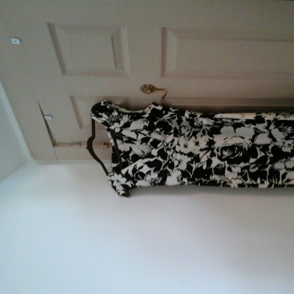 Ralph Lauren dress   black and white size 12 - Picture 1 of 3