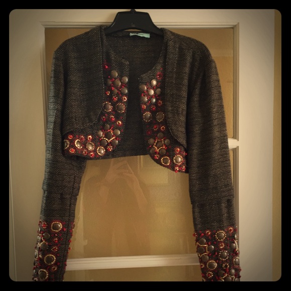 Vintage beaded Marciano jacket