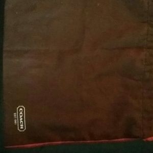 Coach dust bag
