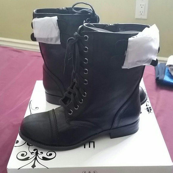 Black boots