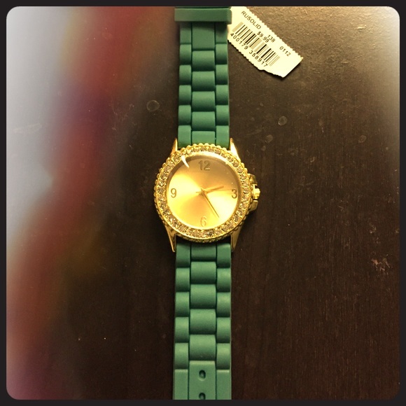 NWT Gold and Blue Watch