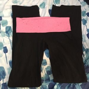 Victoria's Secret pink yoga pants