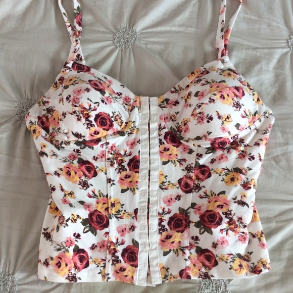 Floral Corset style Cami