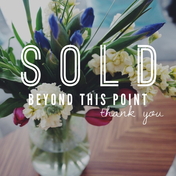 SOLD beyond this point