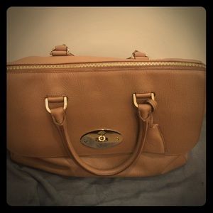 Mulberry brown Del Ray Satchel