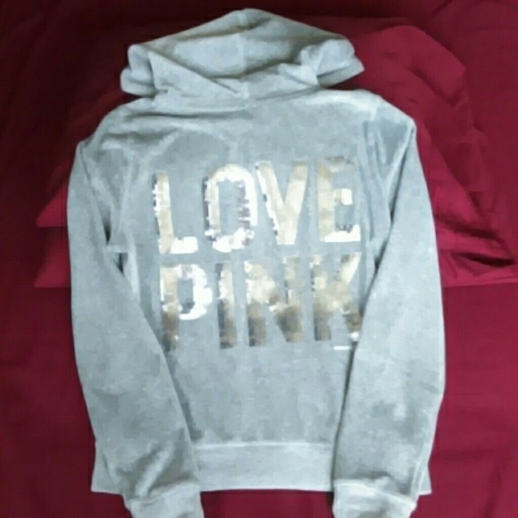 Victoria's Secret PINK Sequin Hoodie