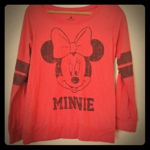 Minnie varsity long sleeve