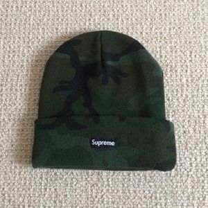 Authentic Supreme Camo Beanie Hat