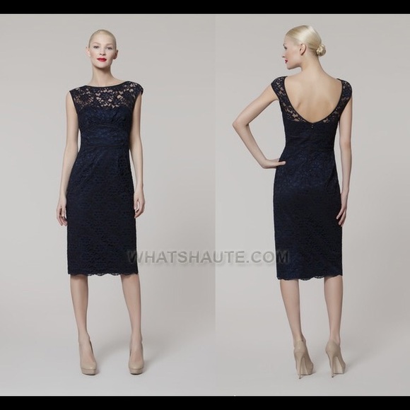 Nagy London navy lace dress