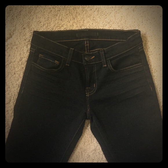 Black JBrand Cigarette Jeans