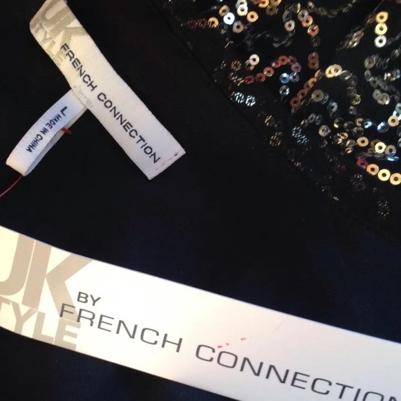NWT French Connection Sequined Cropped Shrug - Picture 4 of 4