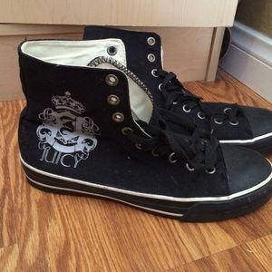 Juicy Couture High Top shoes, size 9