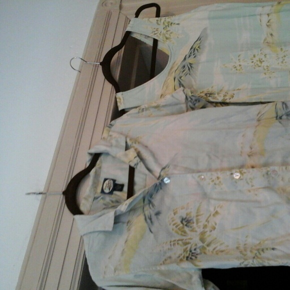 Tommy Bahama maxi dress and top silk - Picture 1 of 3