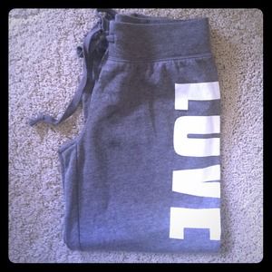 NWOT VS Pink Sweatpants