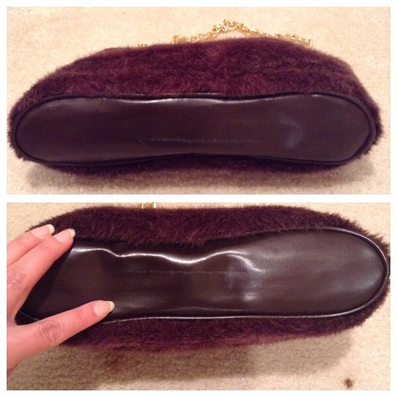 Victoria's Secret brown fur purse - Picture 3 of 9