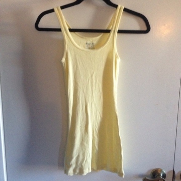 Pastel Yellow Tank Top